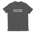 Read Books Punch Nazis Some More, a Terrain Grey Allmade Organic Cotton Unisex Tee