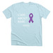 Care About Rare - Rare Disease Day 2022, a Heather Ice Blue Premium Unisex Tee