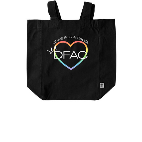 Bag it Up!, a Black Recycled Cotton Tote Bag