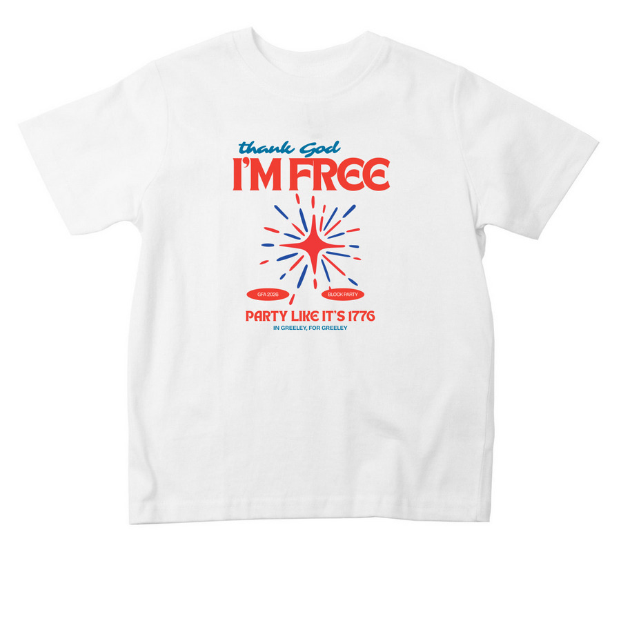 4th of July Toddler, a White Toddler Tee