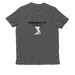 Tango Queer Logo in Black, a Terrain Grey Allmade Organic Cotton Unisex Tee