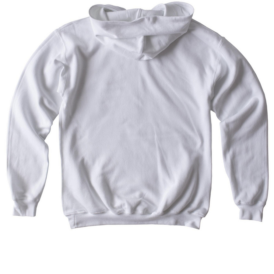 Camp Fire Alaska- Thank You (Youth), a White Softstyle Youth Pullover Hoodie (back-view)