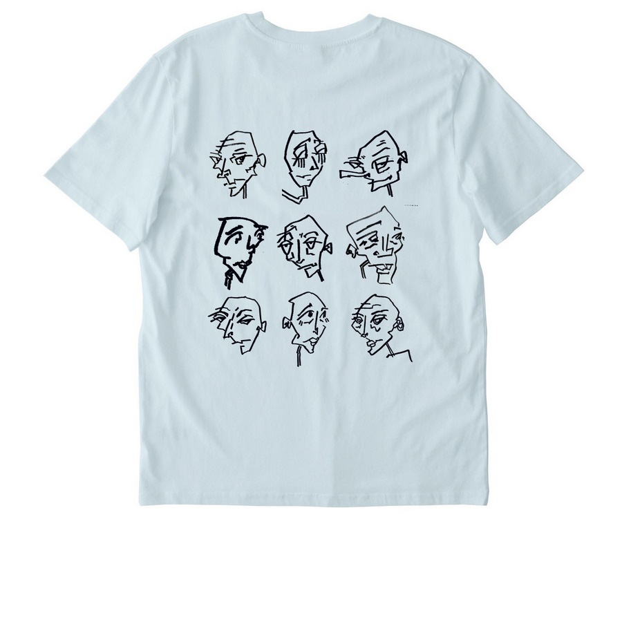 Picture Day, a Blue Ice Stanley/Stella Unisex Creator 2.0 Tee (back-view)