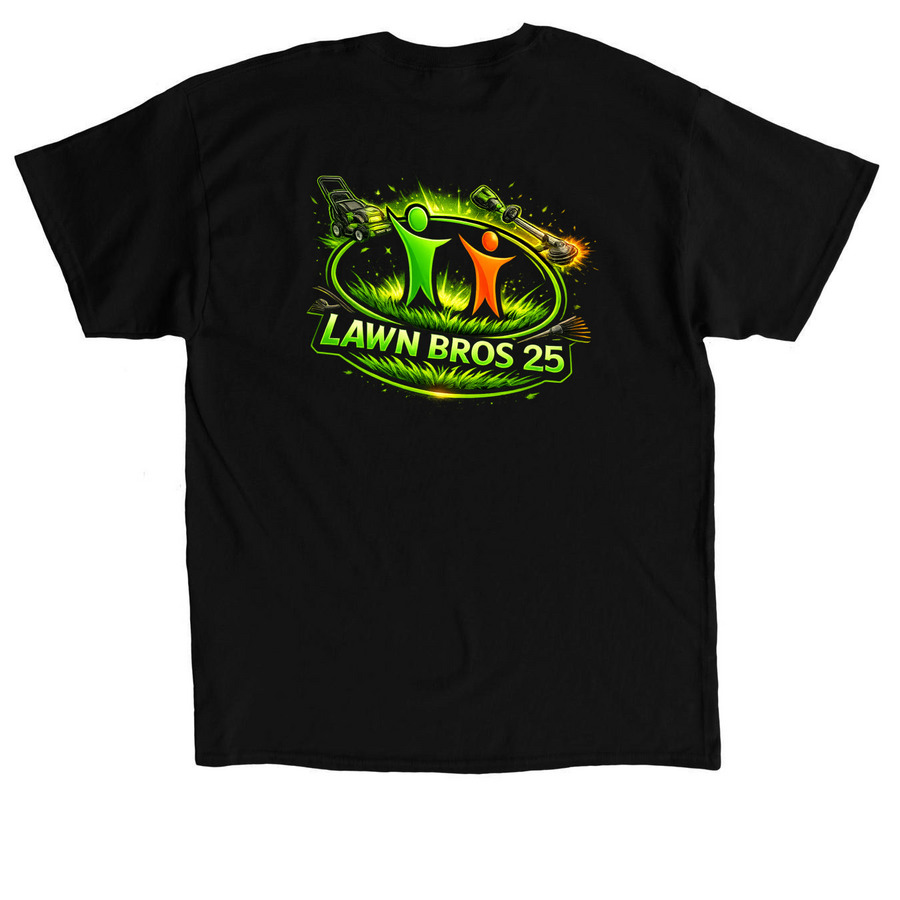 That Grass Didn?t Stand a Chance, a Black Classic Unisex Tee (back-view)
