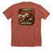Moab Rock Bear, a Heather Clay Premium Unisex Tee (back-view)