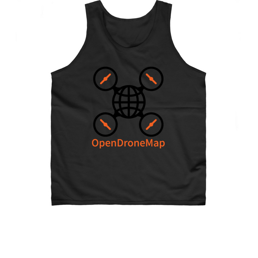OpenDroneMap Shirts, a Black Classic Unisex Tank Top