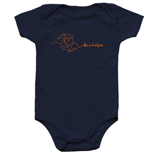 Be a Helper Onesies, a Navy Infant Onesie