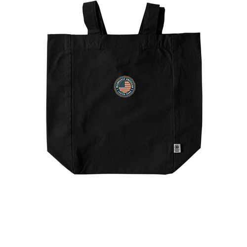 MALB Totes, a Black Recycled Cotton Tote Bag