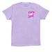 Fight Like Sarah, a Dark Lavender Premium Cotton Tee