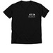 KCI Small logo Swag, a Solid Black Blend Premium V-Neck Tee