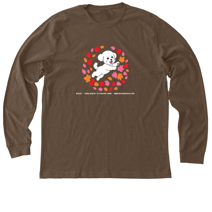 BFCACT Bichon Fall Fun!, a Heather Brown Premium Long Sleeve Tee