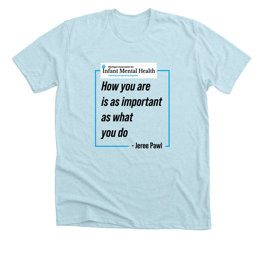 Shirts, a Heather Ice Blue Premium Unisex Tee