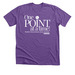 Tennis ? One Point!, a Heather Team Purple Premium Unisex Tee