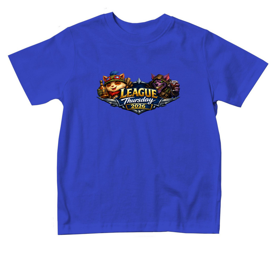 For your two yutes, a Royal Blue Toddler Tee