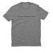 Resting Informatics Face, a Aluminum Grey Allmade Eco Triblend Unisex Tee