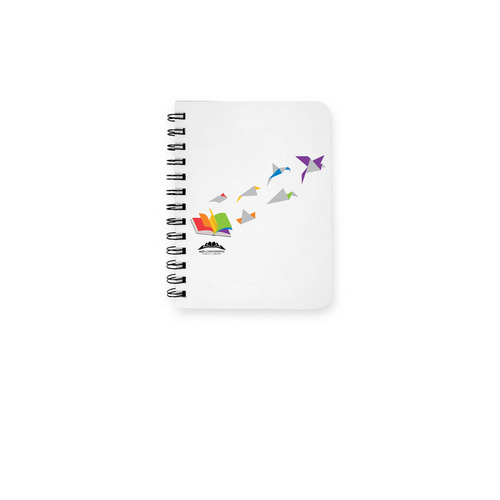 Library Lovers - Notebook, a White Spiral Notebook