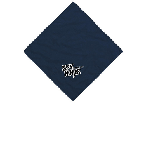 SPY NINJAS REBIRTH BANDANA, a Navy Cotton Bandana