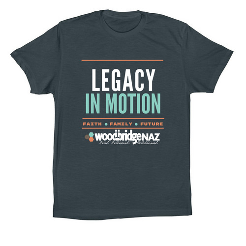 Legacy In Motion Shirts, a Dark Grey Premium Cotton Tee