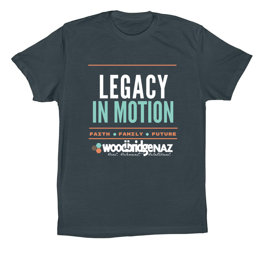 Legacy In Motion Shirts, a Dark Grey Premium Cotton Tee