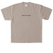 thank you for loving me tee, a Oatmeal Heavyweight Garment Dye Tee