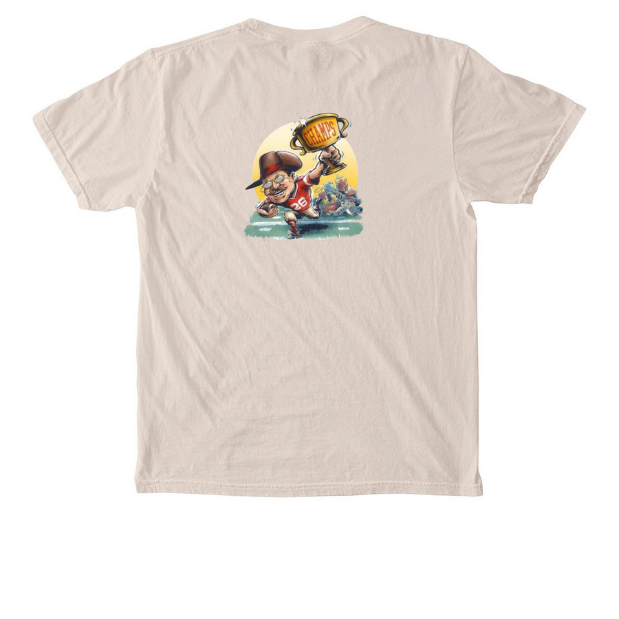 30 Years of Winning, a Ivory Comfort Colors Pocket Tee (back-view)
