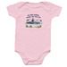 Work Where The Fish Live, a Pink Infant Onesie