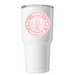 Cece's Fight Club (Tumbler), a White Insulated Tumbler