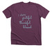 I AM Grateful, Thankful, Blessed, a Heather Maroon Premium Unisex Tee