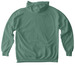 Sweatshirts & Shirts with Front Only Print, a Light Green Comfort Colors Pullover Hoodie (back-view)