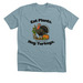 Eat Plants. Hug Turkeys., a Heather Blue Lagoon Premium Unisex Tee