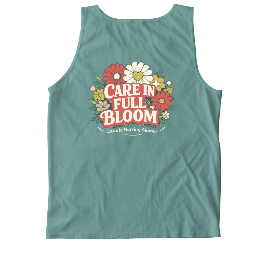 Nursing Spring/Summer 2026, a Seafoam Comfort Colors Tank Top (back-view)
