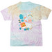 BOOK DROP 2024, a Snow Cone Classic Tie Dye Tee (back-view)
