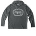 UV Shirt, a Dark Smoke Grey UV Performance Long Sleeve Hoodie