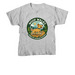 Woof Walks Adventure Logo, a Sport Grey Youth Unisex Tee