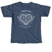 I Choose Love (White Logo), a Midnight Comfort Colors Unisex Tee