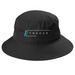 Tracer Hats, a Black Printed UV Bucket Hat