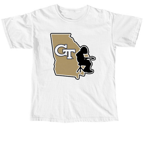 Atlanta Mikey Tee&nbsp;, a White Comfort Colors Unisex Tee