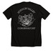HVC &nbsp;VINTAGE LOGO&nbsp;, a Solid Black Blend Premium Unisex Tee (back-view)