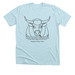 Rocky's Feeding Families Team, a Heather Ice Blue Premium Unisex Tee