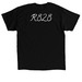God?s Timing: Delayed Not Denied, a Black Classic Unisex Tee (back-view)