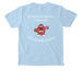 Brush Big Red!, a Chambray Comfort Colors Pocket Tee (back-view)