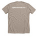 Something Big Tees, a Heather Stone Premium Unisex Tee (back-view)