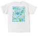 Kesem: Camp Doodle, a White Classic Unisex Tee (back-view)