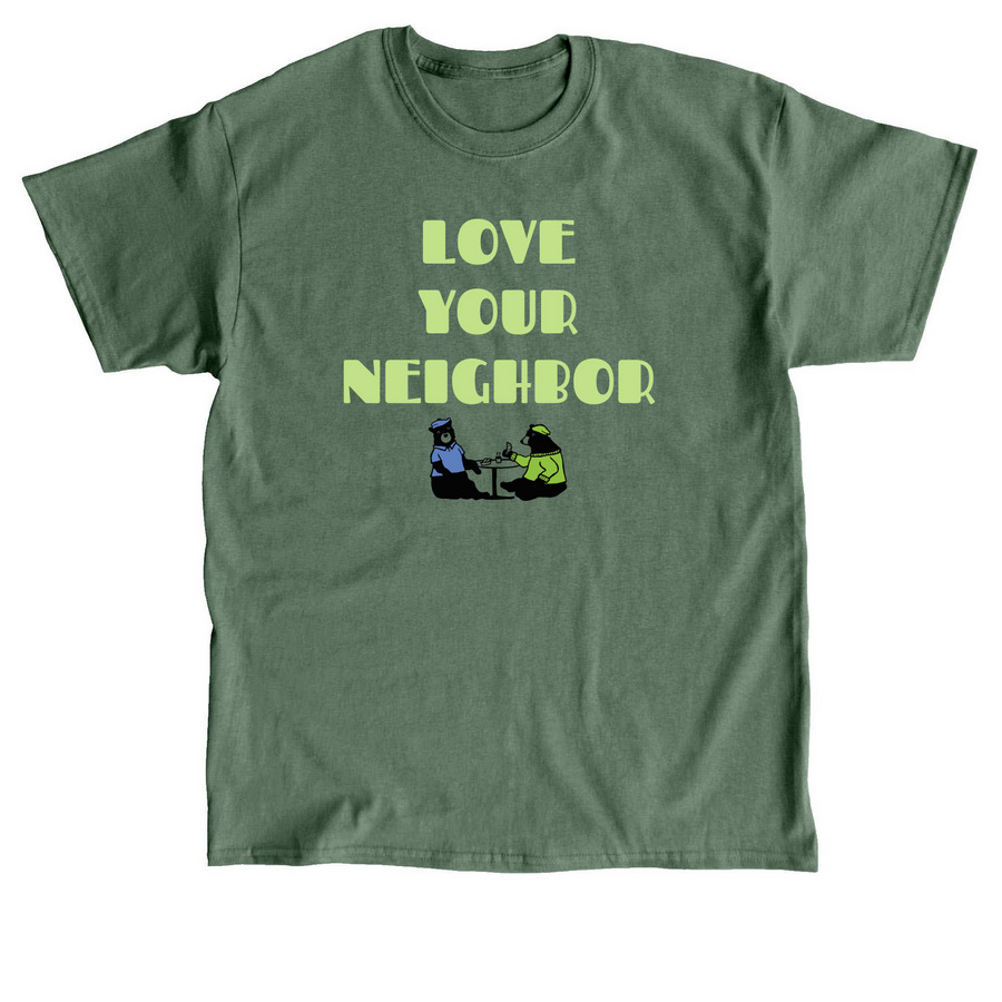 Lulu's Loves MN!, a Military Green Classic Unisex Tee