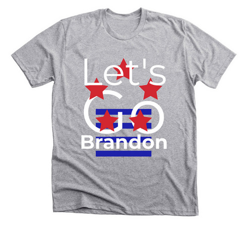 Let's Go, a Athletic Heather Premium Unisex Tee