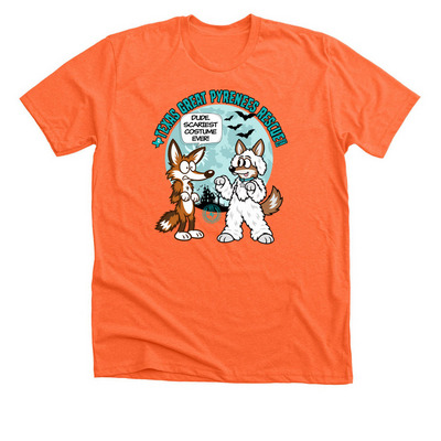 TGPR 25th Anniversary Ts #9 The Halloween T, a Heather Orange Premium Unisex Tee