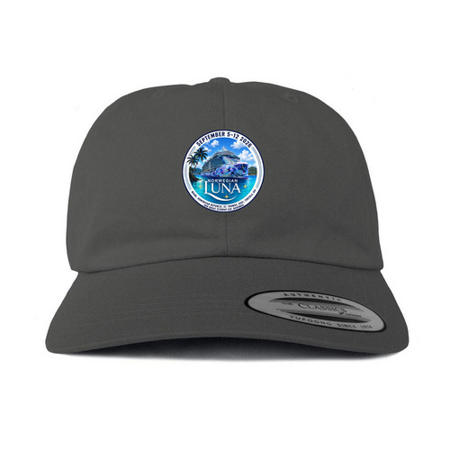 Protect Your Head with a Luna Cap!, a Dark Gray Printed Classic Baseball Cap