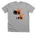 KK Ranch and Stockdogs, a Athletic Heather Premium Unisex Tee