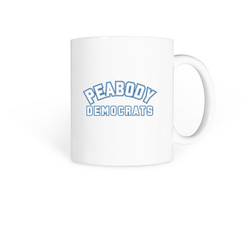 Peabody Dems Coffee Mugs, a White Coffee Mug