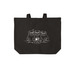 Simple Pug Tote Bag. Big Impact., a Deep Black Cotton Canvas Tote Bag